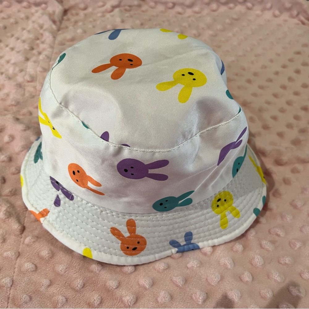 🔆NWOT Kids Bunny Design Bucket Hat
